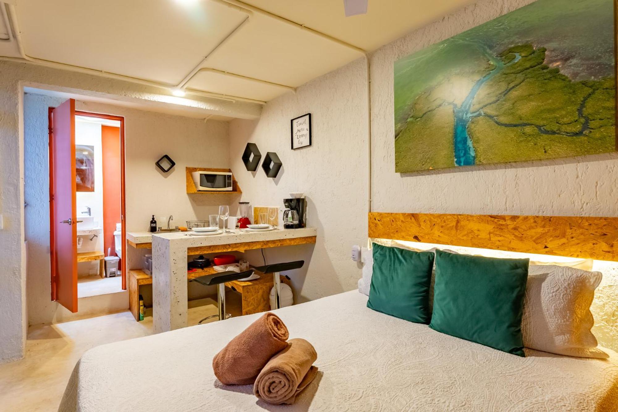 Casa Rubia Daire Cancun Dış mekan fotoğraf